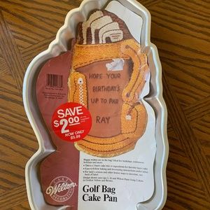 Golf Bag Cake Pan